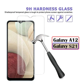 Screenprotector Pentru Samsung Galaxy A11 A12 A32 A42 Ecran de Sticlă Protector Pe Samsun S21 Plus S20 FE GalaxyS21+ Folie de Protectie