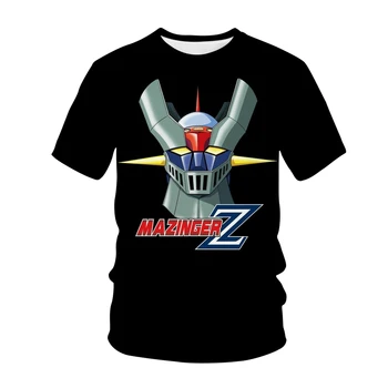 Filmul Anime Robot Mazinger Z 3D de Imprimare T-Shirt Strada Imbracaminte Barbati Womenl Moda T-Shirt Fată Băiat Topuri Copii T-Shirt Îmbrăcăminte