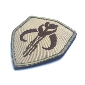 Noi Bounty Hunter 3D Broderie Banderola Tactici Militare Speciale Războinic Gaz Insigna de Îmbrăcăminte Rucsac Pălărie de Personalitate Patch