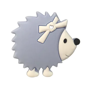 Arici Alimente Grad Silicon jucării Teether Animal de Desene animate pentru Copii Dentiție Jucării pentru Sugari Dentiție Colier DIY Suzeta Lant Accesorii