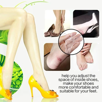 5-1Pair Invizibil din Silicon Branțuri pentru Pantofi cu Toc Garnituri Tălpi Protector Anti Frecare de Îngrijire de Picioare Pernă Pad Gel Branț