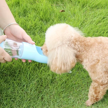 Portabil Câine Sticla de Apa de Companie de apă Potabilă Alimentator Castron Călătorie în aer liber Bea Cainele Apa Boluri pentru Animale de companie de alimentare cu Apă Dozator