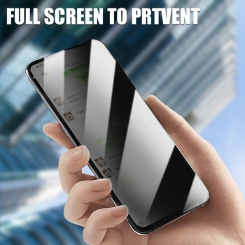 Anti Spy cu ochiul de Sticlă Călită Pentru Redmi Nota 9 Prim Putere 9T 9 7 8 Pro Max Privacy Glass Screen Protector Film Acoperi