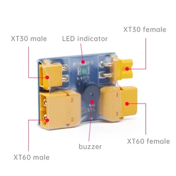 IFlight Inteligent de Fum Dop XT60 XT30 Masculin Feminin LED Buzzer 2-6S pentru RC FPV Racing Freestyle Drone de Asamblare ZBOR de Testare DIY Piese