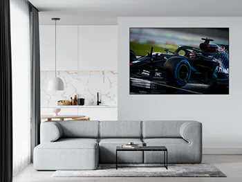 F1 Lewis Hamilton Leclerc Verstappen Vettel În Formula 1 Poster Autocolant De Inalta Calitate, Arta De Perete Camera De Zi