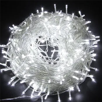 LED String Zână Lumina 10M/20M/30M/50M/100M 220V 8 Moduri de Decorare de Crăciun Ghirlanda Strada Petrecere de Nuntă Vacanță de Iluminat