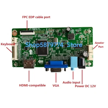 Kit pentru LP140WD1-TPD1 Controler de bord LCD 1600x900 panou HDMI VGA ECRAN 30pin EDP Display DRIVER LED monitor de 14