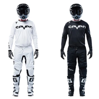 Nou alb 2021 șapte mx motocross jersey și pantaloni de mtb viteze set combo flex air off road flexair curse de motociclete costum de enduro