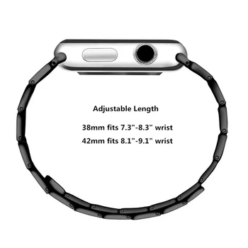 Din Oțel inoxidabil Ceas Banda Curea pentru Apple Watch Band 6 5 4 3 2 1 44mm 40mm 42mm 38mm Magnetic Bucla Curea Curea pentru iWatch