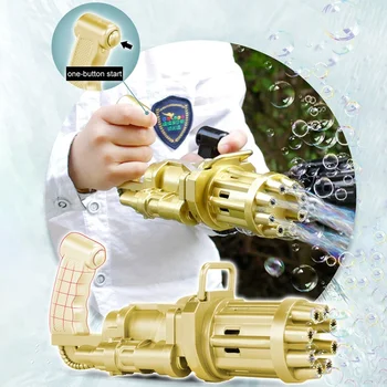Jucărie pentru copii Jucarii de Baie Bubble Gum Mașină de Jucării pentru Copii din Plastic mitralieră de Jucărie Băiat Bule pentru Copil Bule pentru Copii, Jucarii en-Gros