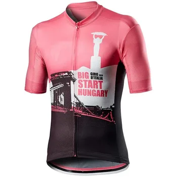Tur De Italia bărbați vara maneca scurta tricou tricouri top ciclism îmbrăcăminte maillot ciclismo ropa hombre bicicleta mtb salopete scurte kit