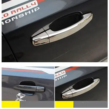 Pentru Opel Insignia / Holden Vauxhall Insignia / Buick Regal 2009 - 2016 Chrome Fibra De Carbon Mașină De Mânerul Ușii Capacului Ornamental Autocolante