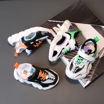 Baby pantofi de vara noi jocuri pentru copii baieti fete sandale cut-out sandale sport fund moale pantofi de funcționare SYQ003