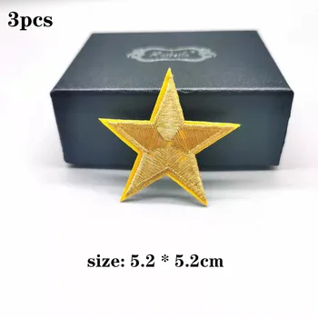 3pcs Moda delicatețe Diamond Star Broderie patch-uri DIY îmbrăcăminte rucsac pălărie de pânză decorative pasta de Călcat insigna banderola