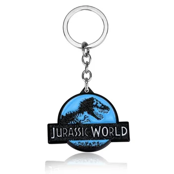 Filmul Jurassic World Breloc Bărbați Metal Parcul Jurassic Dinozaur Cheie Lanț Dragon Keying Titularul Joc Chaveiro llaveros Bijuterii-50