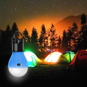 Portabile, Echipament de Camping în aer liber Agățat 3 LED Camping Lanternă Lumina Moale a CONDUS Tabăra de Lumini Bec Lampa pentru Cort de Camping Pescuit