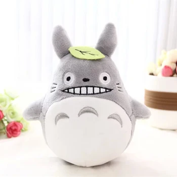 Drăguț 15cm Totoro de Pluș Anime Japonez Miyazaki Vecinul Meu Totoro Umplute, Jucării de Pluș, Păpuși pentru copii Copii Cadou de Crăciun