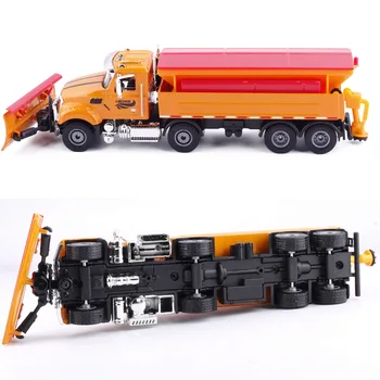De simulare mare de 1:50 aliaj plug de zapada model,aliaj de zăpadă împinge camionul de jucărie,clasic cadou jucărie,en-Gros și retailfree transport