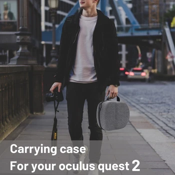 Hard Capac de Protectie Geanta de Depozitare geanta de transport pentru Oculus Quest 2 set de Căști VR L41E