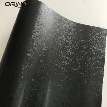 50X800cm Premium Negru Forjat Fibra de Carbon, Folie de Vinil Rola cu Aer Tehnologia de Presă