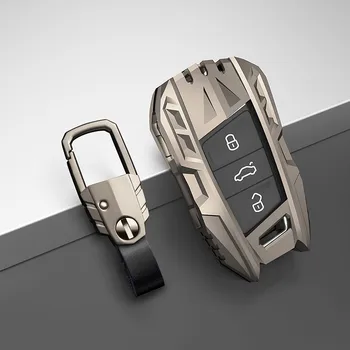 Masina de caz-cheie Pentru Volkswagen VW Tiguan MK2 Magotan Passat B8 C Pentru Skoda Superb A7 17 2018 2019 2020 cheie de acoperire coajă brelocuri