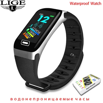 LIGE 2021 Noul Smart Watch Sport Band Inteligent Monitor de Presiune sanguina Bratara Smartwatch-Bratara Bratara Pentru Barbati Femei Inteligente