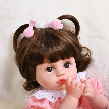 Realiste 50 cm Papusa Bebe Renăscut Baby Dolls pentru Copii Jucarii Copilul Corp Plin de Silicon Fata Renăscut Papusa cu Haine de Vară