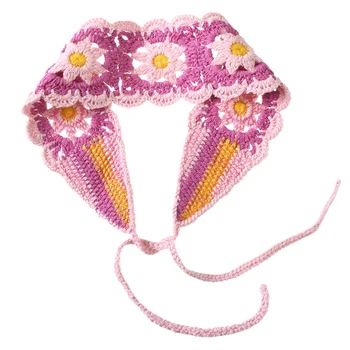 AWAYTR Moda Reglabil Crosetat Elastic Pentru Păr Accesorii Tubulare Knit Headband Pentru Hairband Uzură Cap Benzile de Păr