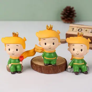 1buc micul Prinț Jucarii Figurine Ornamente Rășină Acasă Decorare Accesorii Cadou Tort de decorare