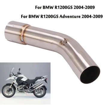 Pentru BMW R1200GS R1200GS ADV 2004-2009 Motocicleta Mijlocul Mijlocul Link-ul de Evacuare Conducte de legătură Tub Alunecare Pe Sistem Modificat Stanga