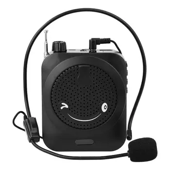 Vocea profesionale Amplificator Mini Vorbitor de Voce cu dispozitiv de prindere Microfon Suport Radio FM/O-butoane de Înregistrare pentru Profesor