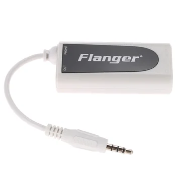 Flanger FC-21 Chitara Convertor Chitara Electrica Bass Telefonul Mobil, Tableta, Adaptor Alb Compatibil pentru Android Chitara Accesorii