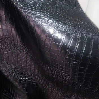 Bun 2 stil Negru Immitate Crocodil Faux din Piele PU Material Gros PU Piele Artificiala Material de Cusut Geanta Diy material DIY Centura