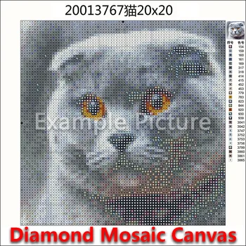 5D Full Piața Diamant pictura broderie cusatura Cruce Animale, Câine, maimuță fluture 3D DIY Rundă de Foraj Desen mozaic 331