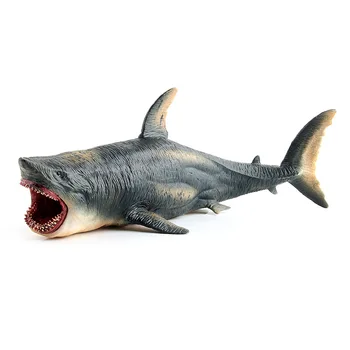 Marele Rechin Alb Megalodon Viața Marină Mare Ocean Animale De Simulare Pește Squshy Acțiune Figura Modle De Colectare De Jucării Pentru Copil Băiat