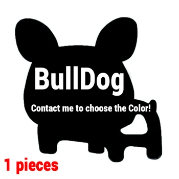 1 BUC Bulldog Silicon Manual Teether Copilului BPA Gratuit Câine Nou-născut Suzeta Lant Margele Accesorii pentru Sugari Dentitie Duș Jucarii