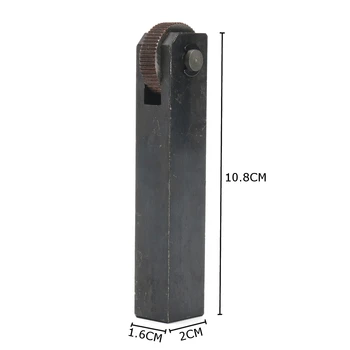 Singură Roată Knurling Tool Kit 6 buc 0.5 mm, 1mm 2mm Roata Linear Pitch Randalinare Set de Strung din Oțel Roată de Tăiere Knurling Tool Set