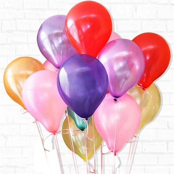 10/20/50Pcs 10inch 1,5 g Perla Baloane din Latex Happy Birthday Party de Nunta Decor de Crăciun Balon de Jucărie pentru Copii Bile de Aer Globos