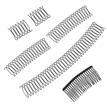 1 buc Aliaj Agrafe de păr Ondulat Păr Clipuri Metalice Simple Ace Agrafe Invizibile Introduceți Pieptene Agrafe de păr Coafura de Mireasa Instrumente Ace de Păr