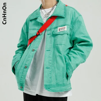 Primavara noi produse retro trend stil coreean liber jacheta denim sacou barbati M5-U-8909