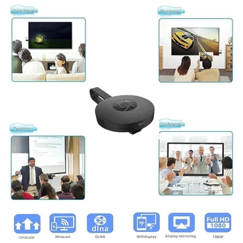Wireless HDMI Dongler de Afișare WiFi Dongle HDMI 1080P Receptor Adaptor HDMI Fișiere Video De pe Smartphone la TV