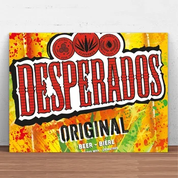 Desperados, Berea Tablă de Metal Sign Semn de Metal Decor de Perete Posterul cu Decor pentru Bar Pub Decor Peștera Decor 0AL12