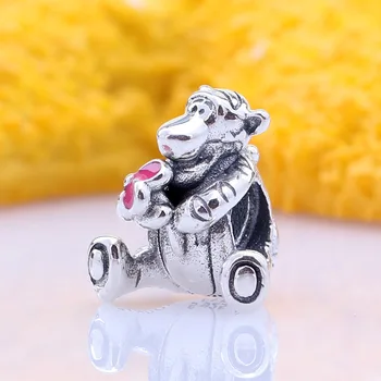 DoDoFly Vânzare Fierbinte Argint 925 Winnie the Pooh Tigger Margele se Potrivesc Original Bratara Femei de Luare de Bijuterii Cadou