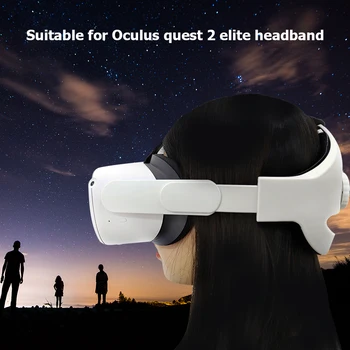 Fixare Curea din Piele Pernă de Spumă Centura Reglabila Bentita Cap Curea cu Pernă de Spumă pentru Oculus Quest 2 Cască VR