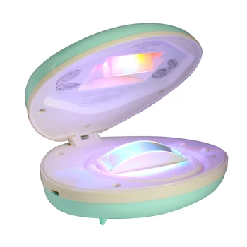 LED Lampa de Noapte Coajă Colorat Proiecție Noutate Rainbow Star Light Scoică Atmosfera Lampa Curcubeu pentru Fete pentru Copii Dormitor