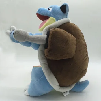 Pokemon Blastoise Tortank Tun broască Țestoasă de Pluș Umplute Papusa Anime-ul Japonez de Desene animate Jucarii de Plus, Cadouri pentru Copii