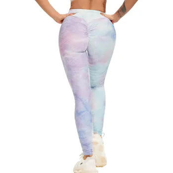 Talie mare Gol sentiment Jambiere Push-Up Sport Femei Fitness Rulează Pantaloni de Yoga Energie fără Sudură Jambiere Sport Fata jambiere 2021