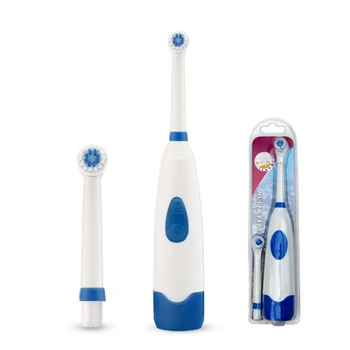 1 Set Periuta de dinti Electrica Cu 2Brush Capete Baterii Igienă Orală Baterie Albire Dinti Perie Pentru Copii