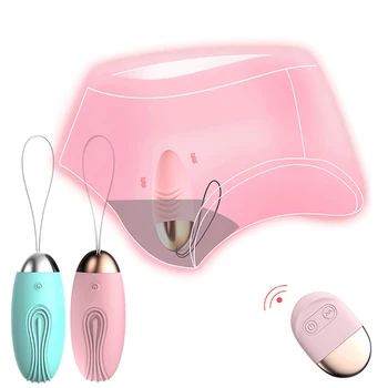 Inseriabil Vibratoare ou Vaginal masaj G-spot Stimulator USB de încărcare de la Distanță de Control 10 viteze Vibratoare Jucarii Sexuale Femei