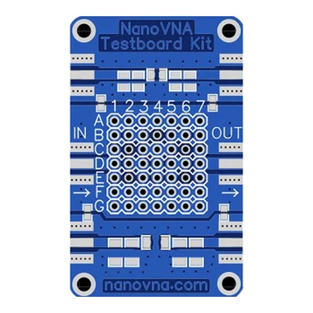 Cele mai noi NanoVNA Testboard Kit VNA Vector de Analiză de Rețea de Testare Demo de Bord